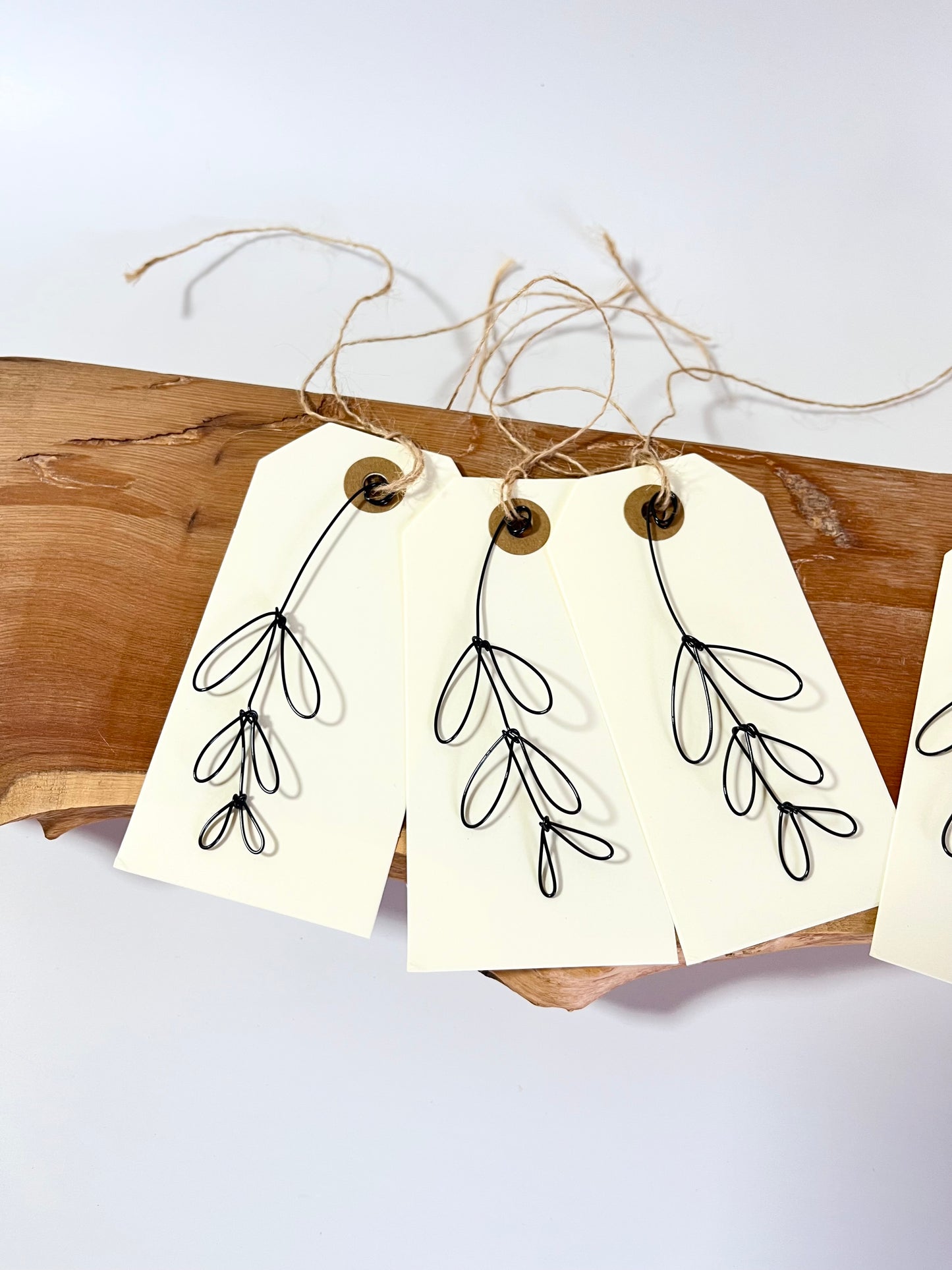 Wirework Fern Gift Tag