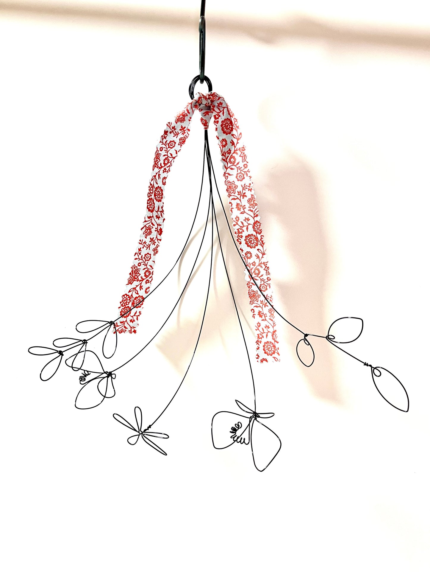 Floral wall hanging
