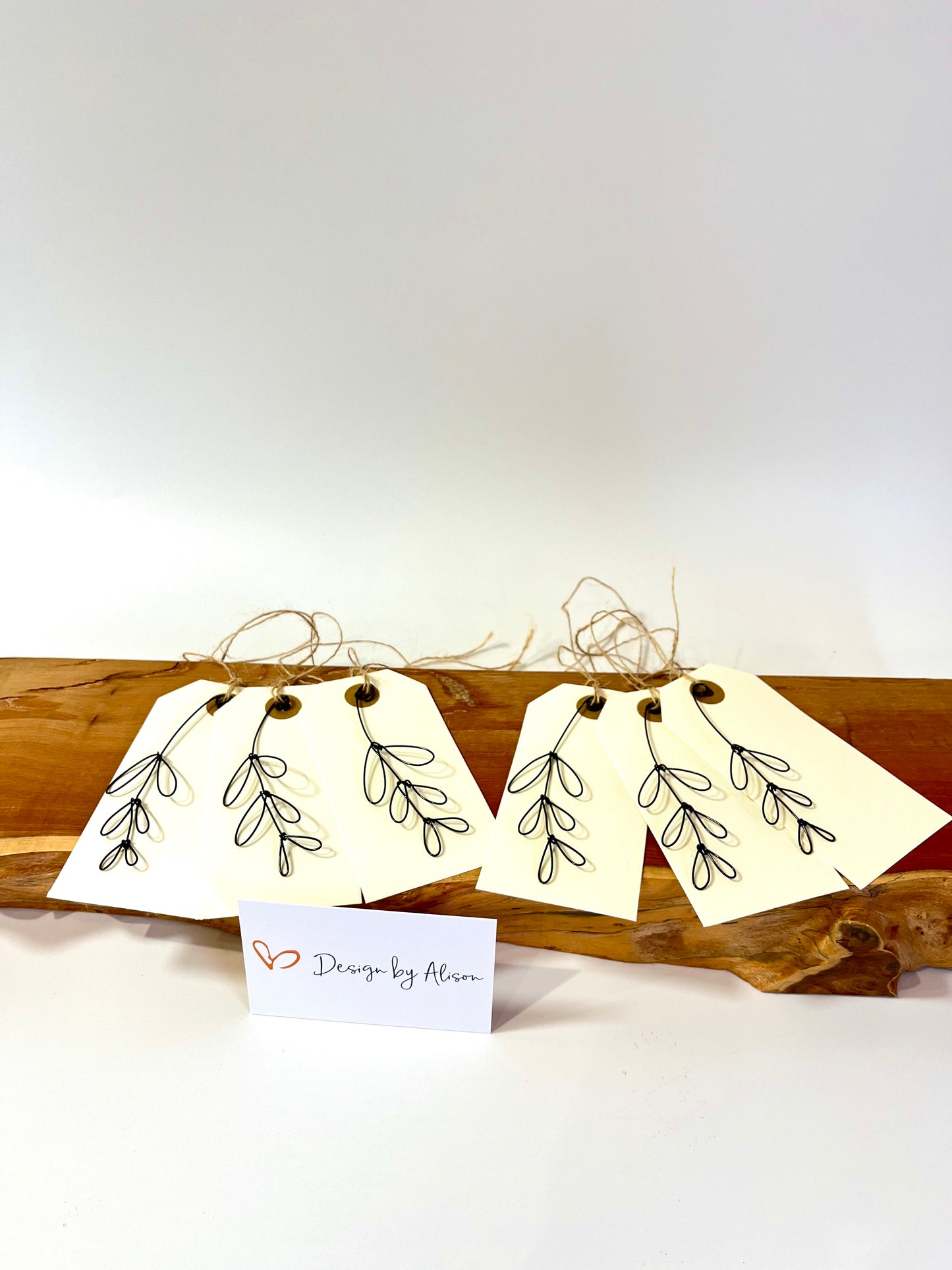 Wirework Fern Gift Tag