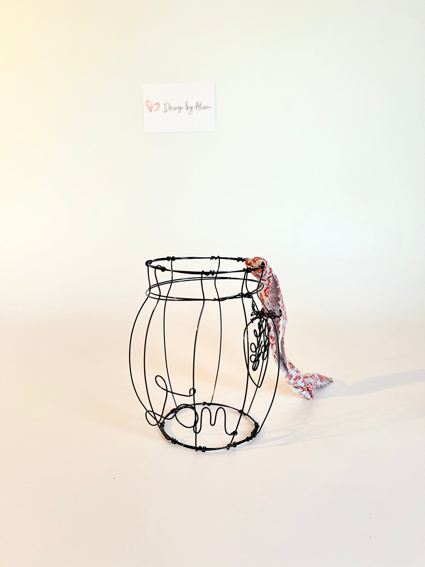 Wirework Strawberry Jam Jar